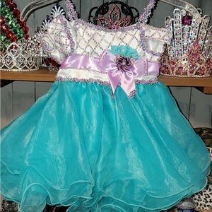 18m-3T Cupcake Babydoll Pageant Dress
